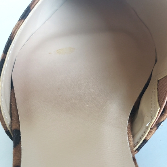 Leopard Print Mules Slip Ons - Picture 9 of 13